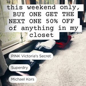 BLACK FRIDAY BOGO SALE